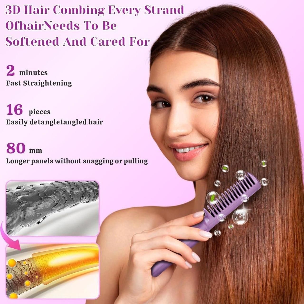 ⚡ Meneflix GlowStraight Portable Mini Hair Straightener