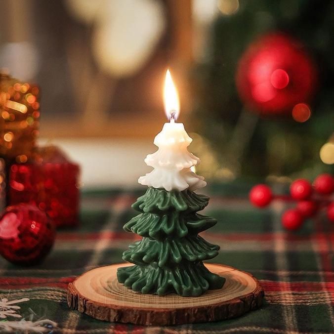 Christmas Tree Candle